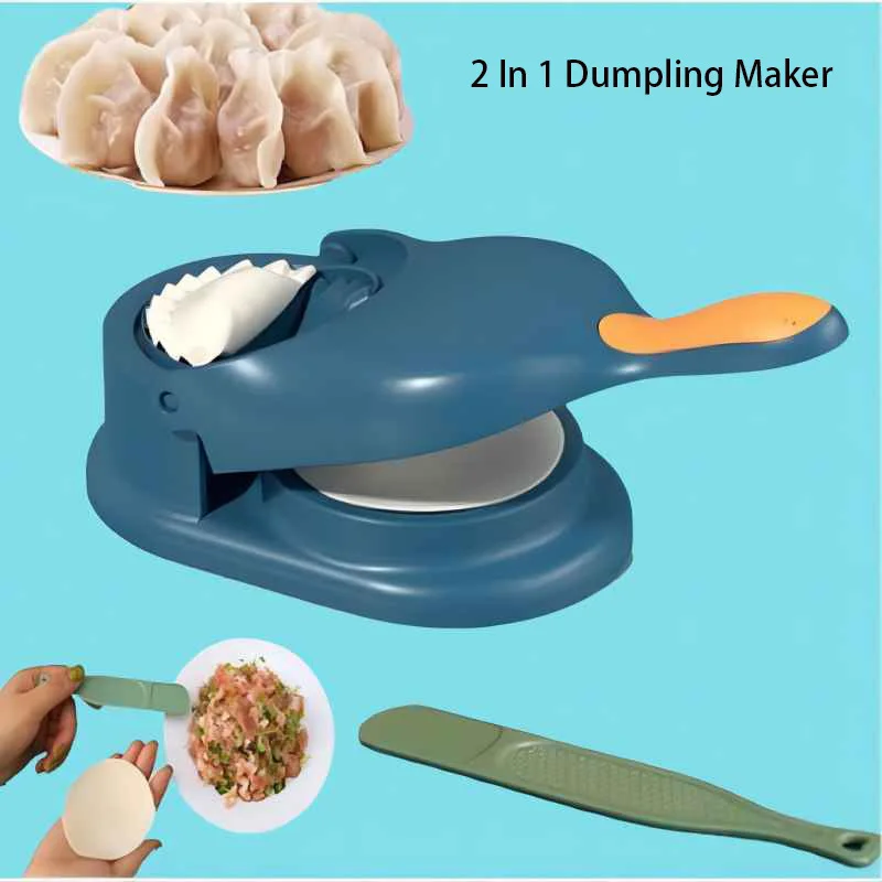 2 In 1 Dumpling Skin Artifact Manual Dumpling Maker Machine DIY Dough Pressing Tool Set Dumplings Mold Kitchen Baking Accessory
2 In 1 Dumpling Skin Artifact Manual Dumpling Maker Machine DIY Dough Pressing Tool Set Dumplings Mold Kitchen Baking Accessory