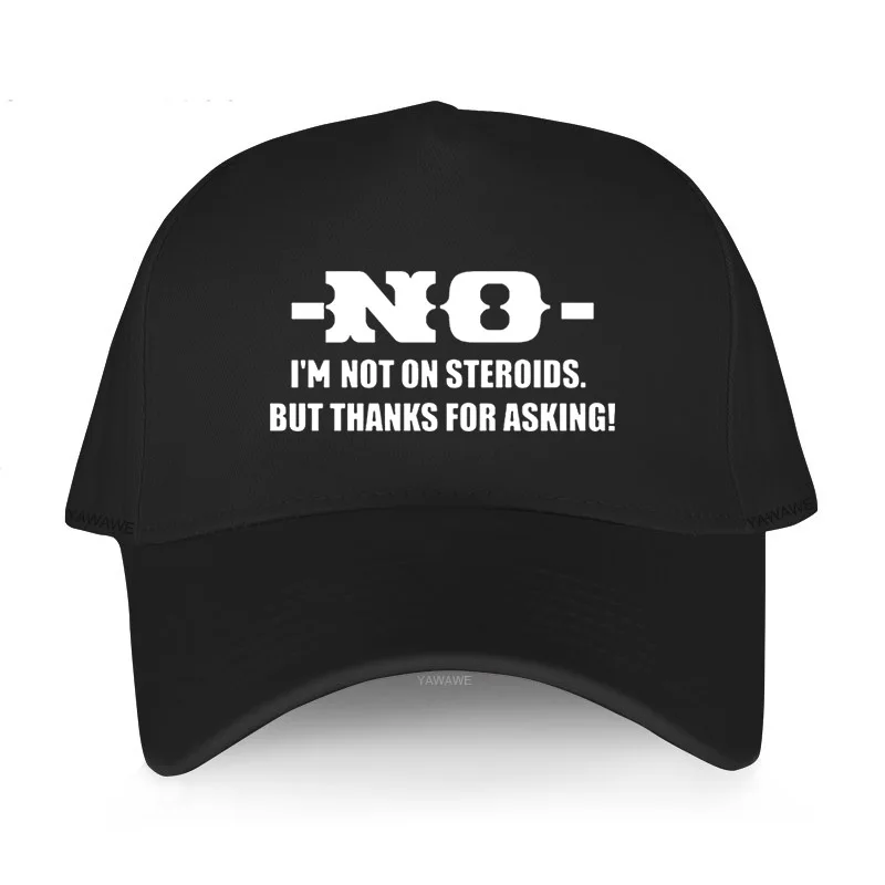 Brand Casual Baseball Cap balck luxury hat Men No I'm Not On Steroids, But Thanks For Asking Adult unisex cotton fashion caps
Brand Casual Baseball Cap balck luxury hat Men No I'm Not On Steroids, But Thanks For Asking Adult unisex cotton fashion caps