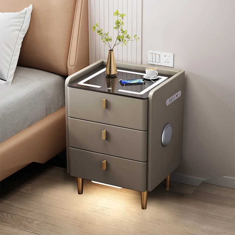 Smart Table Nightstand Wireless Charger Cabinet Nightstand Library Mesitas De Noche Para El Dormitorio Italian Furniture LQQ40XP
Smart Table Nightstand Wireless Charger Cabinet Nightstand Library Mesitas De Noche Para El Dormitorio Italian Furniture LQQ40XP