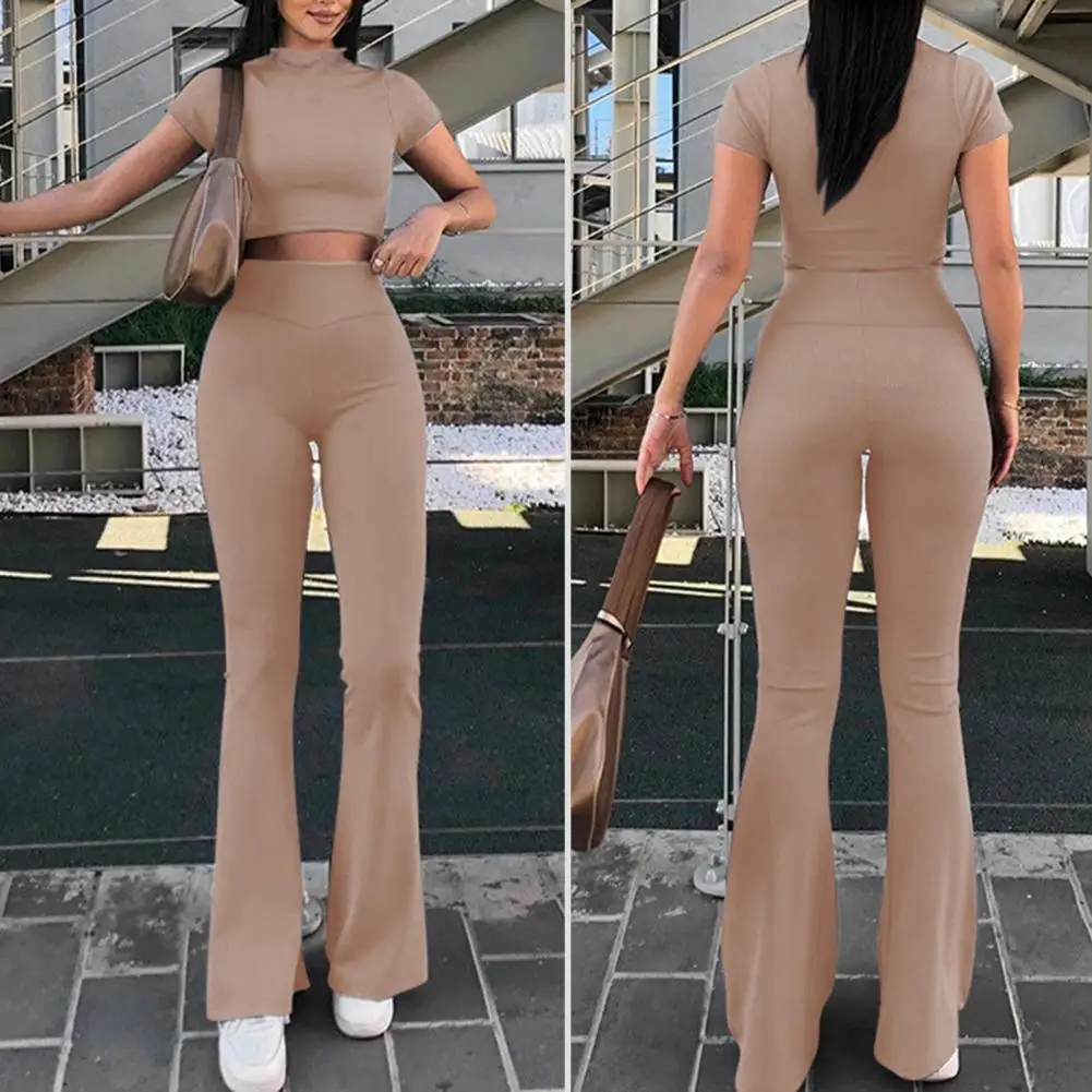 2021 Women 2 Two Pieces Autumn Winter Long Sleeve High O Neck Top High Waist Straigh Loose Wide Leg Pants Sets
2021 Women 2 Two Pieces Autumn Winter Long Sleeve High O Neck Top High Waist Straigh Loose Wide Leg Pants Sets