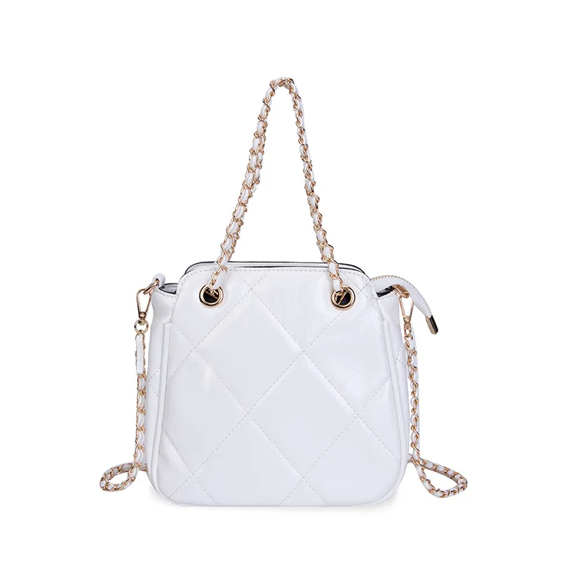 2022 New Arrivals Women's PU Leather Shoulder Bag Rhombic Chain Bag Multifunctional Pocket Zipper Design Practical Gril's Bag
2022 New Arrivals Women's PU Leather Shoulder Bag Rhombic Chain Bag Multifunctional Pocket Zipper Design Practical Gril's Bag