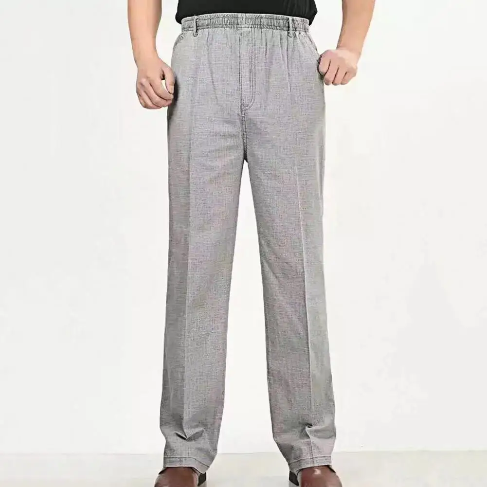 Chic Casual Pants Clothing Men Pants Straight High Waist Deep Crotch Men Trousers Solid Color
Chic Casual Pants Clothing Men Pants Straight High Waist Deep Crotch Men Trousers Solid Color