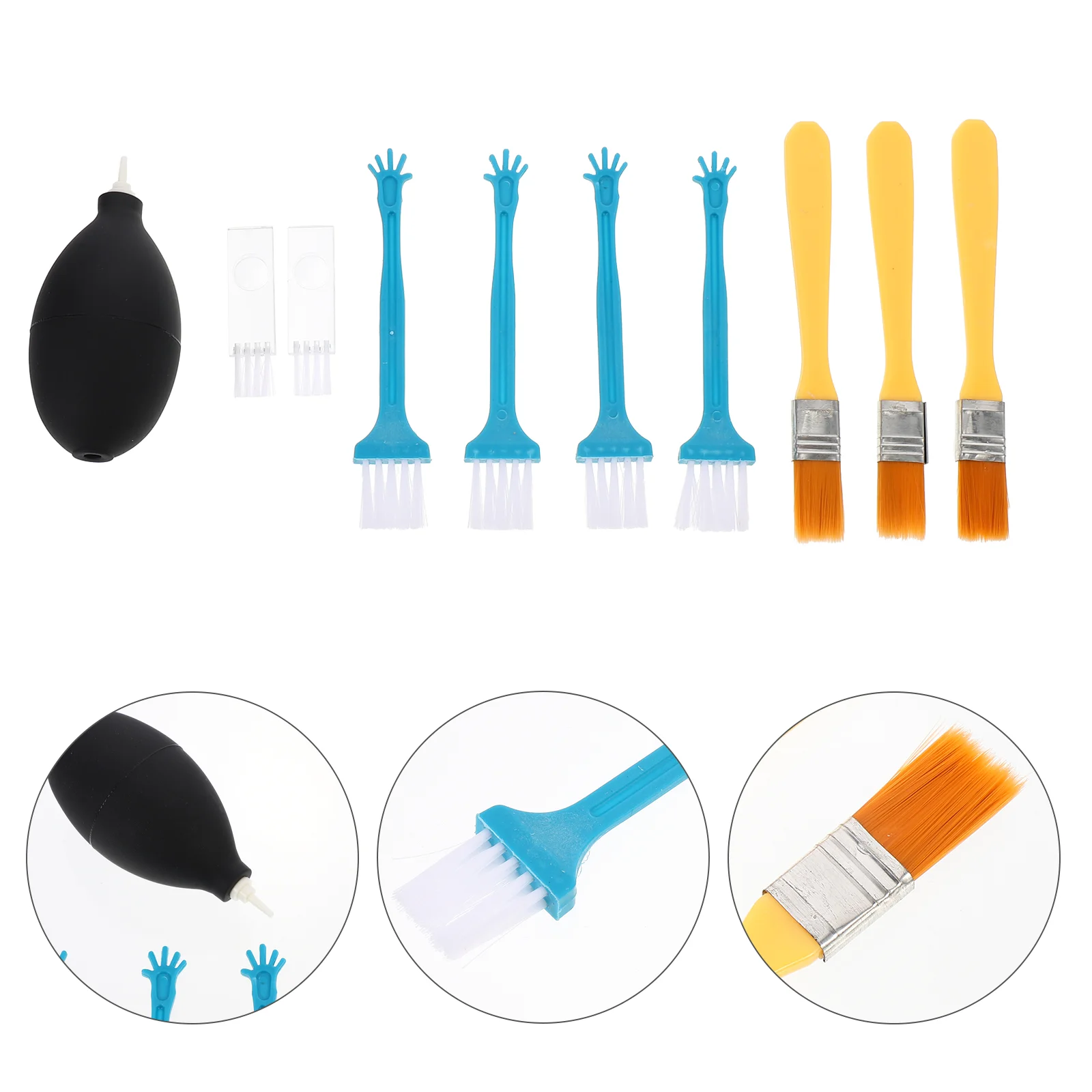 Keyboard Cleaning Brush Blower Air Computer Brushes Duster Camera Kit Clean Tiny Blastter Pump Laptop Shutter Dust Portable
Keyboard Cleaning Brush Blower Air Computer Brushes Duster Camera Kit Clean Tiny Blastter Pump Laptop Shutter Dust Portable
