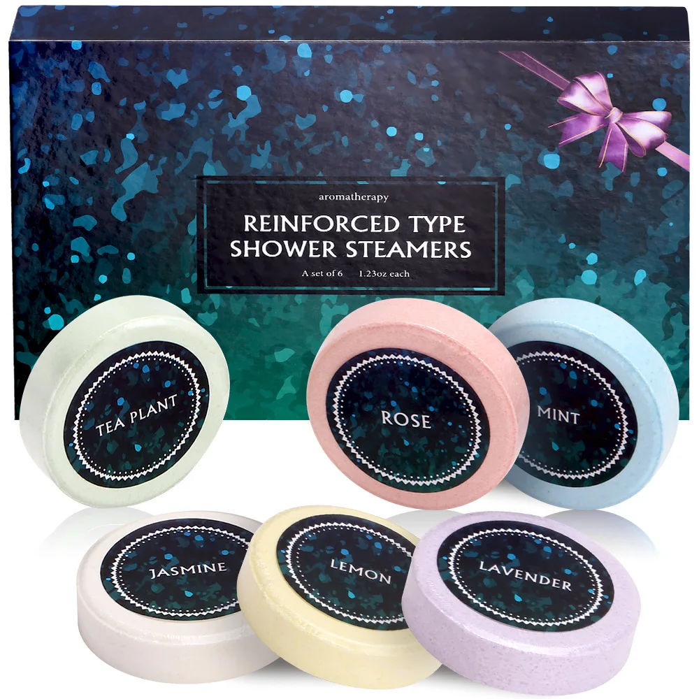 Aromatherapy Shower Steamer Essential Oil Bath Salt Tablets Set Natural Blend Moisturizing The Skin Home Spa Bathing Tablets
Aromatherapy Shower Steamer Essential Oil Bath Salt Tablets Set Natural Blend Moisturizing The Skin Home Spa Bathing Tablets