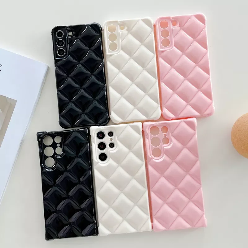 Color 3D Grid The Puffer Case for Samsung Galaxy S21 S22 Plus Down Jackets Shockproof Rhombus Soft TPU Cover
Color 3D Grid The Puffer Case for Samsung Galaxy S21 S22 Plus Down Jackets Shockproof Rhombus Soft TPU Cover