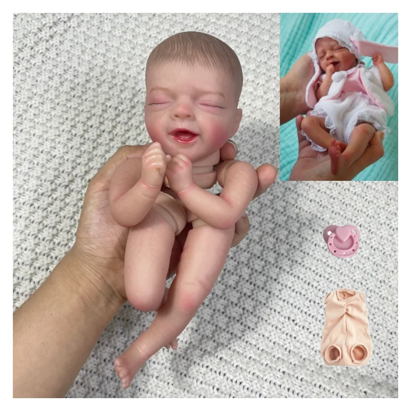 12.5Inch Mini Painted Reborn Doll Kit Salia Unfinished Doll Parts DIY Assembly Lifelike Newborn DIY Toy Gift For Girls
12.5Inch Mini Painted Reborn Doll Kit Salia Unfinished Doll Parts DIY Assembly Lifelike Newborn DIY Toy Gift For Girls