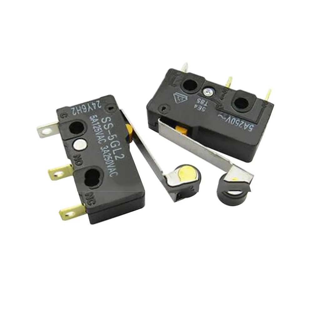 Free shipping 10Pcs for OMRON SS-5GL2 Hinge Roller Lever SPDT 3Pin Subminiature Basic Limit Switch
Free shipping 10Pcs for OMRON SS-5GL2 Hinge Roller Lever SPDT 3Pin Subminiature Basic Limit Switch