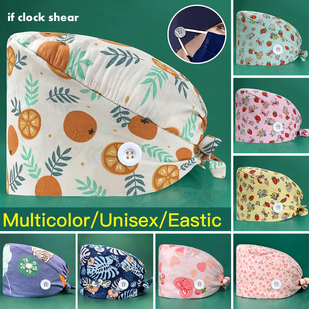 Adjustable Printed Pharmacy Hats for Women Dentist Work Hat Medical Surgical Scrub Caps Breathable Cotton Pet Clinic Doctor Hats
Adjustable Printed Pharmacy Hats for Women Dentist Work Hat Medical Surgical Scrub Caps Breathable Cotton Pet Clinic Doctor Hats