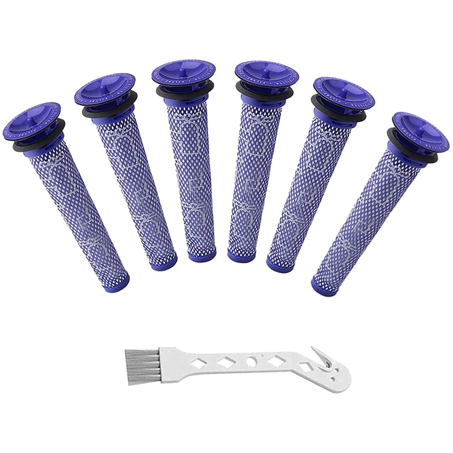 Replacement Washable HEPA Pre-Filters for Dyson V6 V7 V8 DC58 DC59 DC61 Animal Vacuum Cleaner with Brush Replacement
Replacement Washable HEPA Pre-Filters for Dyson V6 V7 V8 DC58 DC59 DC61 Animal Vacuum Cleaner with Brush Replacement
