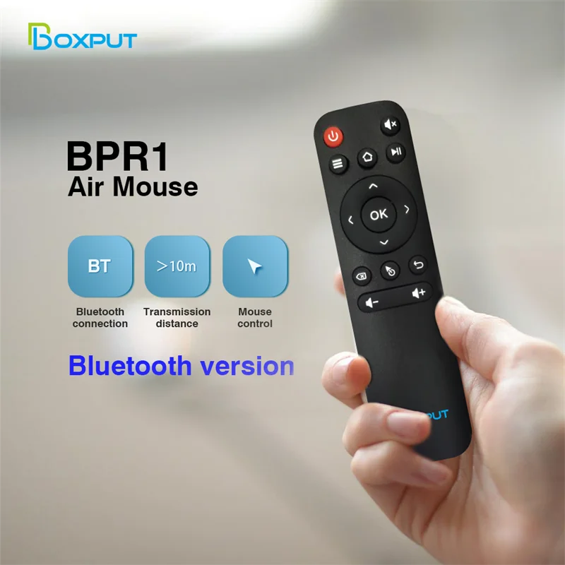 BT BPR1 Bluetooth 5.0 Air Mouse BLE Wireless Remote control for Android smart TV Box and PC smart home
BT BPR1 Bluetooth 5.0 Air Mouse BLE Wireless Remote control for Android smart TV Box and PC smart home