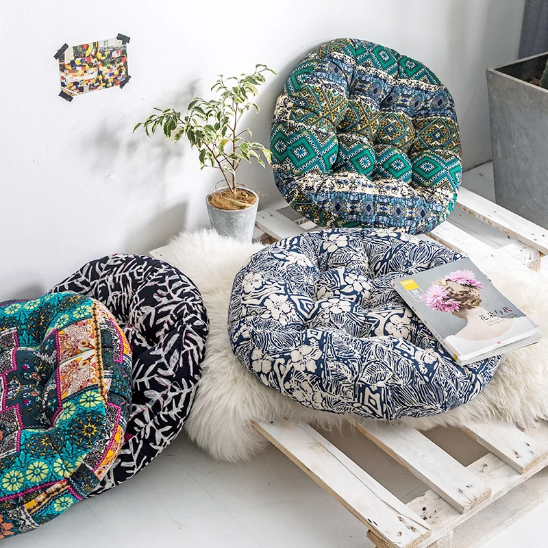 Cotton Linen Futon Seat Cushions round Beautiful Hip Thick Retro Balcony Bay Window Yoga Meditation Cushion Tatami Floor Mat
Cotton Linen Futon Seat Cushions round Beautiful Hip Thick Retro Balcony Bay Window Yoga Meditation Cushion Tatami Floor Mat