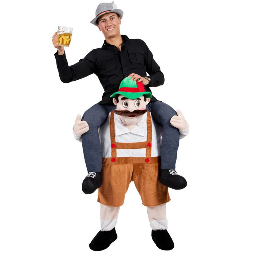 Christmas Cosplay Ride on Me Attached False Human Legs Adult Oktoberfest Mascot Disfraz Costume Walking Man Fancy Dress Up
Christmas Cosplay Ride on Me Attached False Human Legs Adult Oktoberfest Mascot Disfraz Costume Walking Man Fancy Dress Up