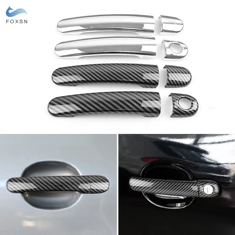 Car-styling Exterior Door Handle Covers Trim For VW Golf 4 Jetta Bora MK4 1999-2004 Rabbit A4 1J Passat B5 1997-2005 Polo Lupo 
Car-styling Exterior Door Handle Covers Trim For VW Golf 4 Jetta Bora MK4 1999-2004 Rabbit A4 1J Passat B5 1997-2005 Polo Lupo