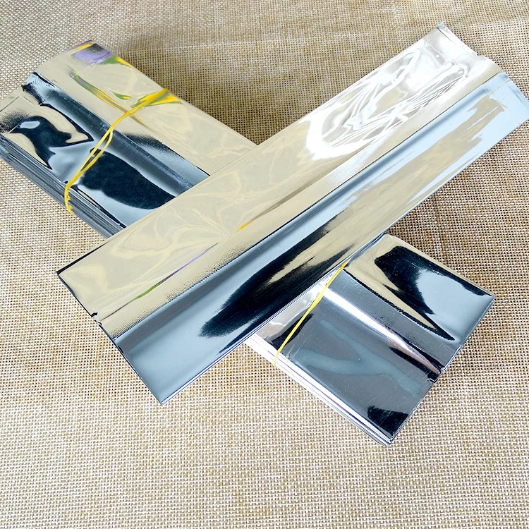 100pcs Glossy Silver Side Gussets Aluminum Foil Bag Coffee Metallic Bags Open Top Heat Seal Bag Tea Storage Bag
100pcs Glossy Silver Side Gussets Aluminum Foil Bag Coffee Metallic Bags Open Top Heat Seal Bag Tea Storage Bag