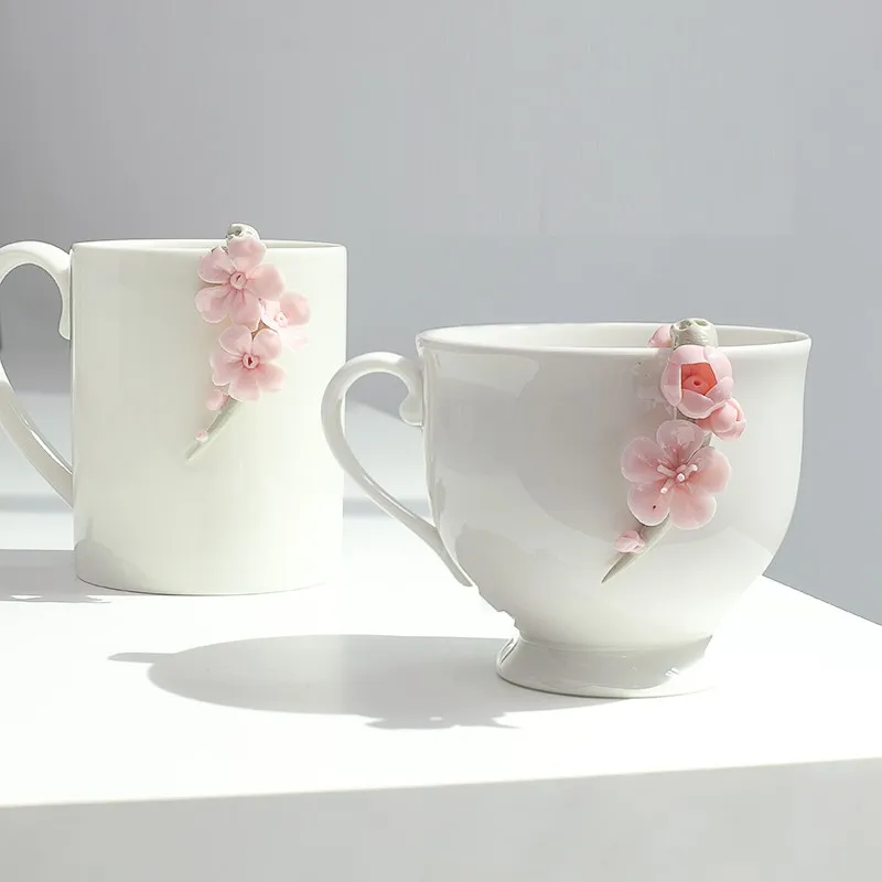 Ceramic Coffee Mugs Hand Craft Water Juice Milk Office Cups Hand Made Flower Pattern caneca automatica tumbler with straw زجاج
Ceramic Coffee Mugs Hand Craft Water Juice Milk Office Cups Hand Made Flower Pattern caneca automatica tumbler with straw زجاج