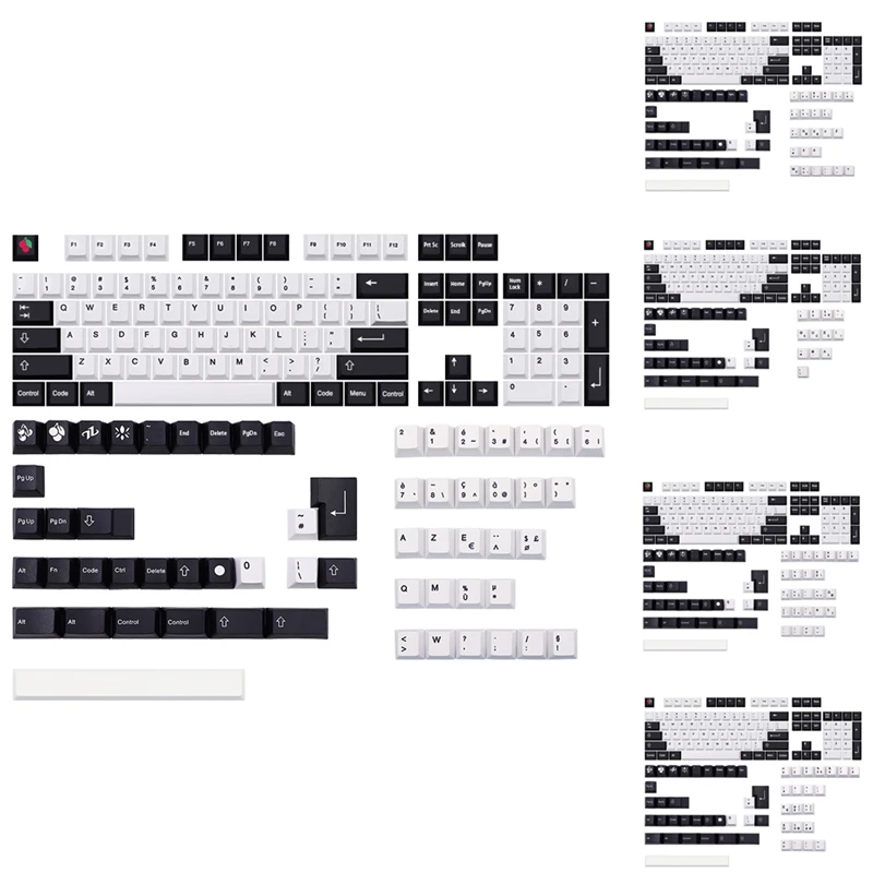 For ISO Black White Pbt Dye Subb Keycap Cherry Profile Keycaps for Qwertz Azerty MX Keyboard Key Cap
For ISO Black White Pbt Dye Subb Keycap Cherry Profile Keycaps for Qwertz Azerty MX Keyboard Key Cap
