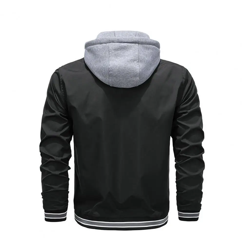 Button Closure Winter Coat Zipper Closure Jacket Thick Hooded Men's Winter Coat with Detachable Hat Elastic Cuff Single-breasted
Button Closure Winter Coat Zipper Closure Jacket Thick Hooded Men's Winter Coat with Detachable Hat Elastic Cuff Single-breasted