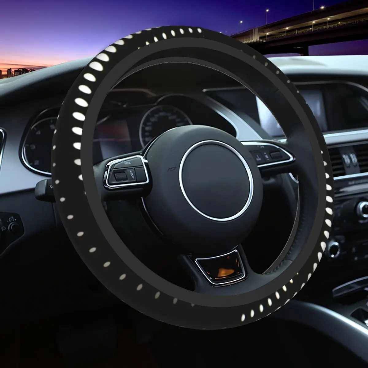 37-38 Car Steering Wheel Cover Dot Anti-slip Auto Decoration Colorful Automobile Accessory
37-38 Car Steering Wheel Cover Dot Anti-slip Auto Decoration Colorful Automobile Accessory