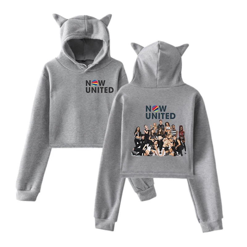 Зимняя одежда, Женская толстовка с капюшоном, пуловер для девочек, спортивный костюм короткий кошачий Топ, 2020, альбом Now United-Better, Cat UN толстовк...
Зимняя одежда, Женская толстовка с капюшоном, пуловер для девочек, спортивный костюм короткий кошачий Топ, 2020, альбом Now United-Better, Cat UN толстовк...