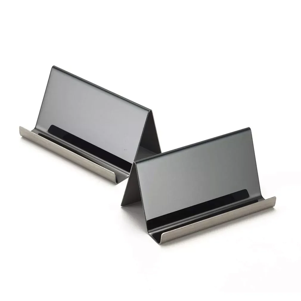 2PCS Stainless Steel Business Name Card Holder Display Stand Rack Desktop Table Organizer Cards Collection Organizer For ID Card
2PCS Stainless Steel Business Name Card Holder Display Stand Rack Desktop Table Organizer Cards Collection Organizer For ID Card