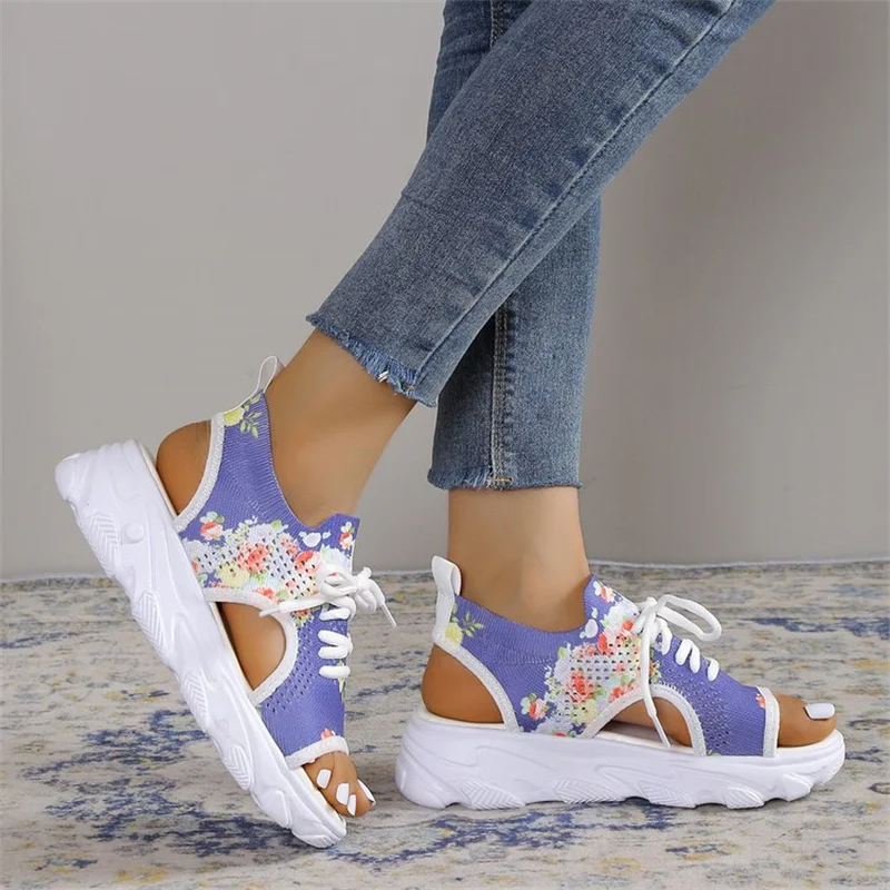 Sandal Women Summer 2023 Casual Platform Shoes Thick-Soled Lace-Up Sandalias Open Toe Beach Shoes for Women Zapatos Mujer
Sandal Women Summer 2023 Casual Platform Shoes Thick-Soled Lace-Up Sandalias Open Toe Beach Shoes for Women Zapatos Mujer