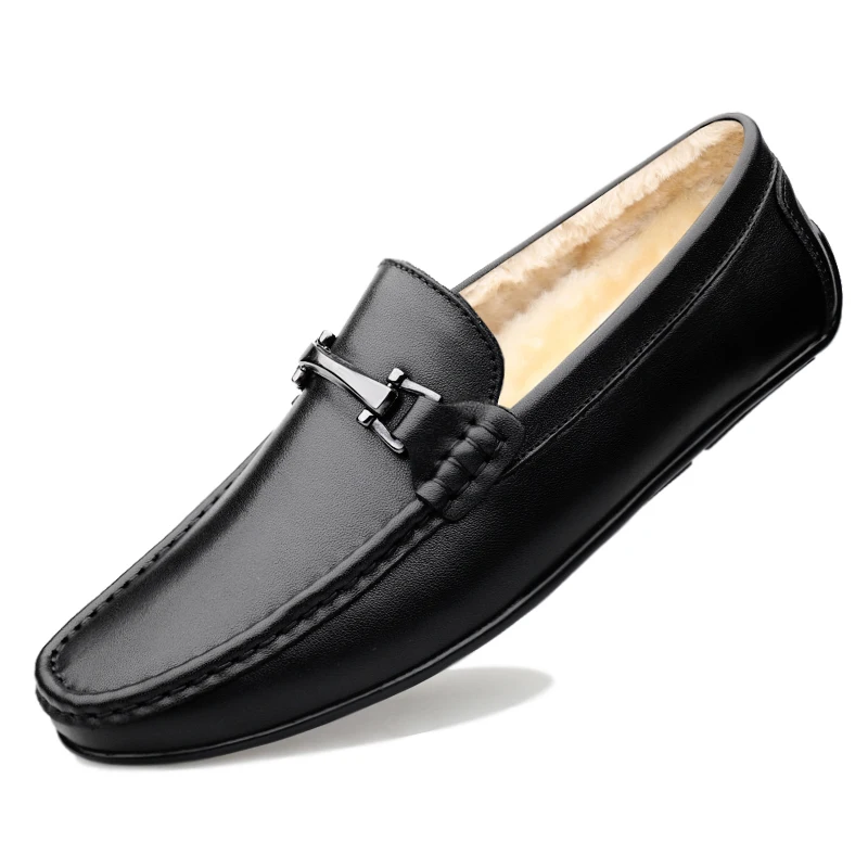 Fashion Soft Leather Business Shoes for Men Winter Outdoor Snow Sneakers Officer Thermal Shoes Classics Keep Warm Cotton Loafers
Fashion Soft Leather Business Shoes for Men Winter Outdoor Snow Sneakers Officer Thermal Shoes Classics Keep Warm Cotton Loafers