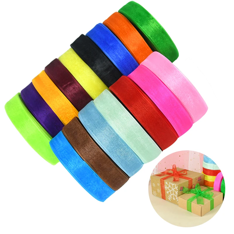 45m/Roll Solid Color Sheer Satin Ribbons Handmade Bows Gift Wrapping Christmas Wedding Decorative Ribbon 20mm Packing Supplies
45m/Roll Solid Color Sheer Satin Ribbons Handmade Bows Gift Wrapping Christmas Wedding Decorative Ribbon 20mm Packing Supplies