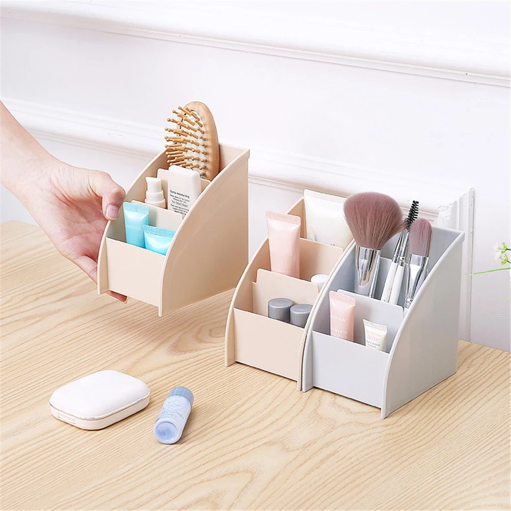 Plastic Desktop Organizer Makeup Office Storage Containers System TV Remote Control Holder Tea Table Tidy 3 Grid Wholesale Hot
Plastic Desktop Organizer Makeup Office Storage Containers System TV Remote Control Holder Tea Table Tidy 3 Grid Wholesale Hot