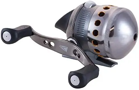Spincast Fishing Reel, Anti-Reverse Clutch, All-Metal Gears, Changeable Right- or Left-Hand Retrieve
Spincast Fishing Reel, Anti-Reverse Clutch, All-Metal Gears, Changeable Right- or Left-Hand Retrieve