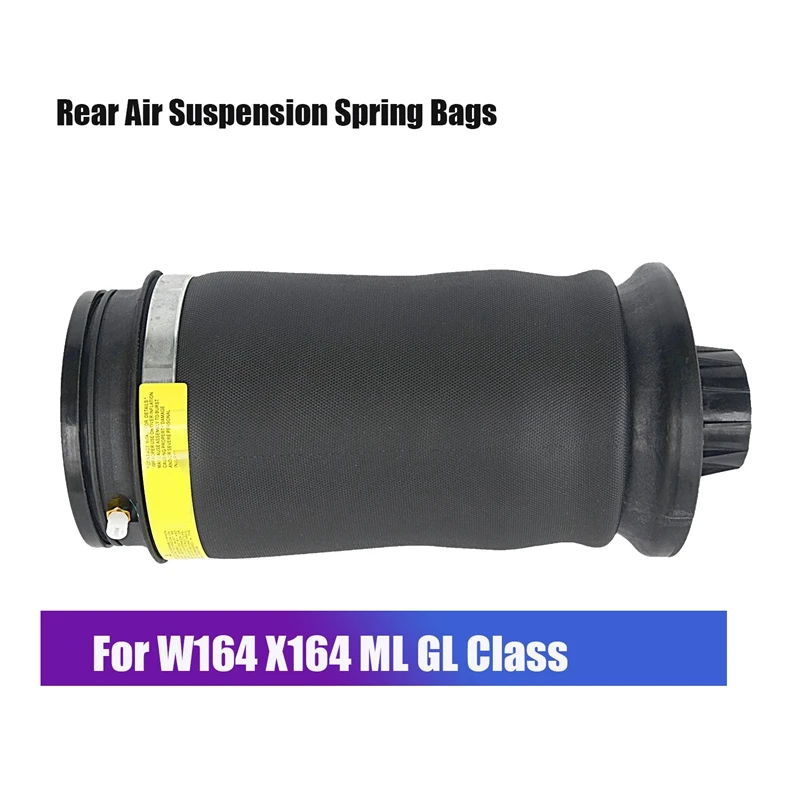 

1 PCS Air Suspension Spring Bags 1643200225 Rear Replacement For Mercedes Benz W164 X164 ML GL 350 450 550 2005-2015