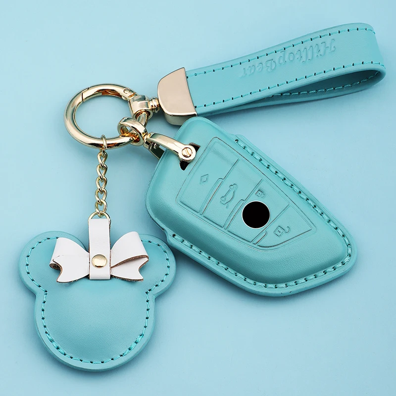 Cute Leather Car Key Case Cover For BMW X3 X5 X6 F30 F34 E60 E90 F10 E34 E36 F20 G30 F15 F16 1 3 5 7 Series Key Protector Gift
Cute Leather Car Key Case Cover For BMW X3 X5 X6 F30 F34 E60 E90 F10 E34 E36 F20 G30 F15 F16 1 3 5 7 Series Key Protector Gift