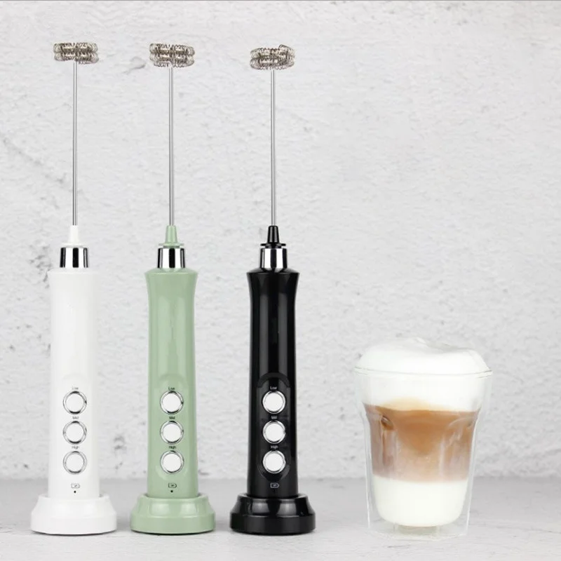 Espumador de leche eléctrico zclador de café Milk frother mixer handheld electric small household USB charging Mini Blender
Espumador de leche eléctrico zclador de café Milk frother mixer handheld electric small household USB charging Mini Blender