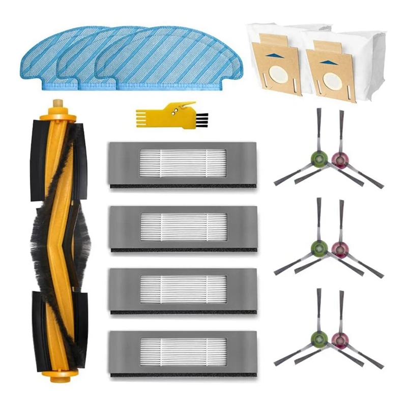 Для Ecovacs Deebot OZMO N7 N8 + T5 T8 T9 920 950 Yeedi 2 гибридная роликовая основная боковая щетка Hepa фильтр
Для Ecovacs Deebot OZMO N7 N8 + T5 T8 T9 920 950 Yeedi 2 гибридная роликовая основная боковая щетка Hepa фильтр