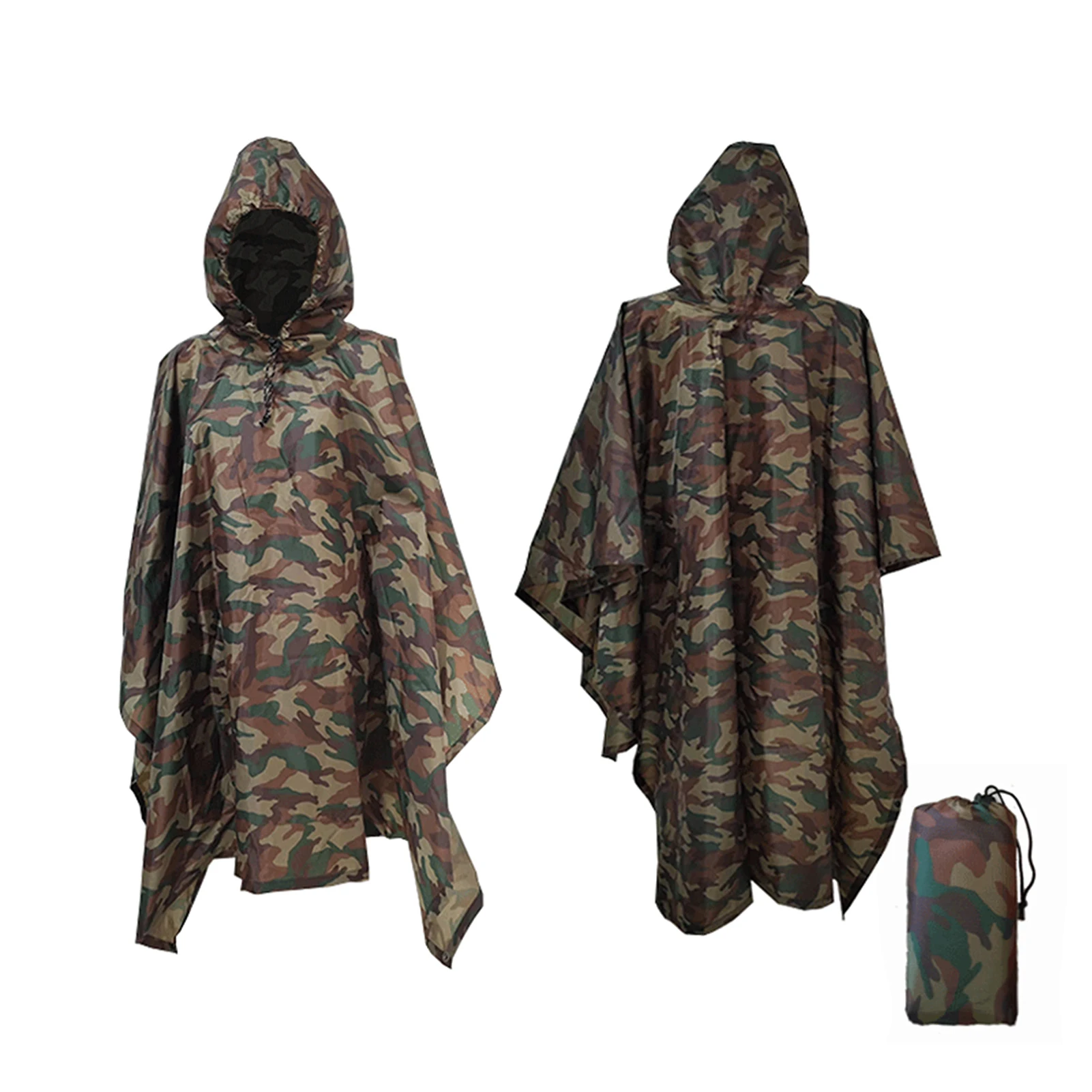 3-in-1 Waterproof Rain Poncho Lightweight Hooded Rain Coat Picnic Mat Blanket Sun Shelter for Outdoor Camping Hiking Climbing
3-in-1 Waterproof Rain Poncho Lightweight Hooded Rain Coat Picnic Mat Blanket Sun Shelter for Outdoor Camping Hiking Climbing