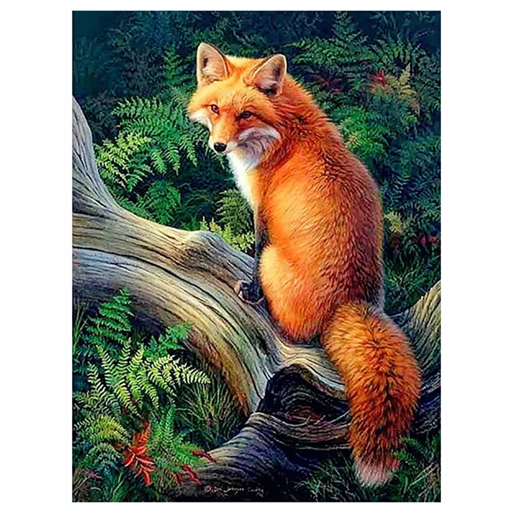 DIY-5D Diamond The Tree Fox Splice Set Full Diamond Embroidery Mosaic Picture Closed
DIY-5D Diamond The Tree Fox Splice Set Full Diamond Embroidery Mosaic Picture Closed
