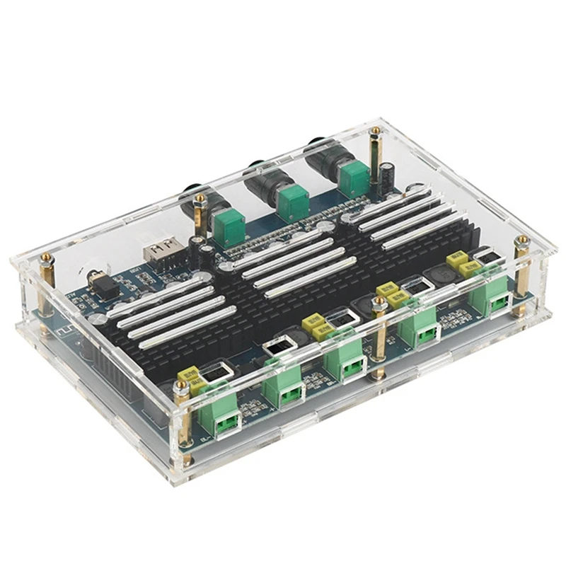 NEW-XH-A310 плата цифрового усилителя мощности Bluetooth 2,2 канала TPA3116D2 Dual Bass Dual Stereo 
NEW-XH-A310 плата цифрового усилителя мощности Bluetooth 2,2 канала TPA3116D2 Dual Bass Dual Stereo