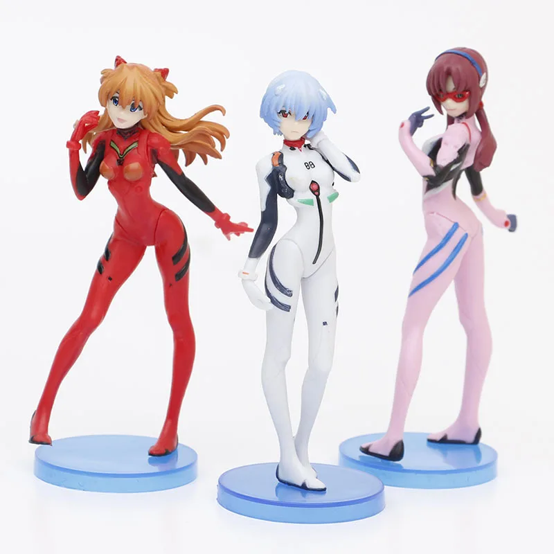 13 см Bandai Evangelion три фигурки Ayanari Langley Asuka мультяшная модель куклы новые модели для детей
13 см Bandai Evangelion три фигурки Ayanari Langley Asuka мультяшная модель куклы новые модели для детей