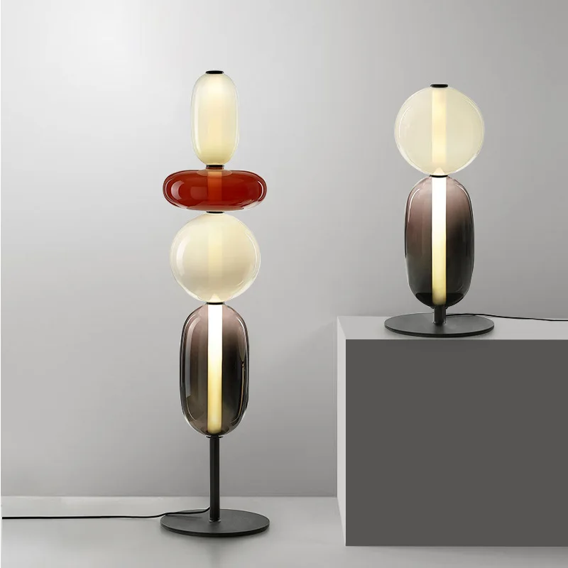 Light Luxury Glass INS 3 Color Floor Lamp Designer Home Creative Lollipop Living Room Decoration Floor Lamp
Light Luxury Glass INS 3 Color Floor Lamp Designer Home Creative Lollipop Living Room Decoration Floor Lamp