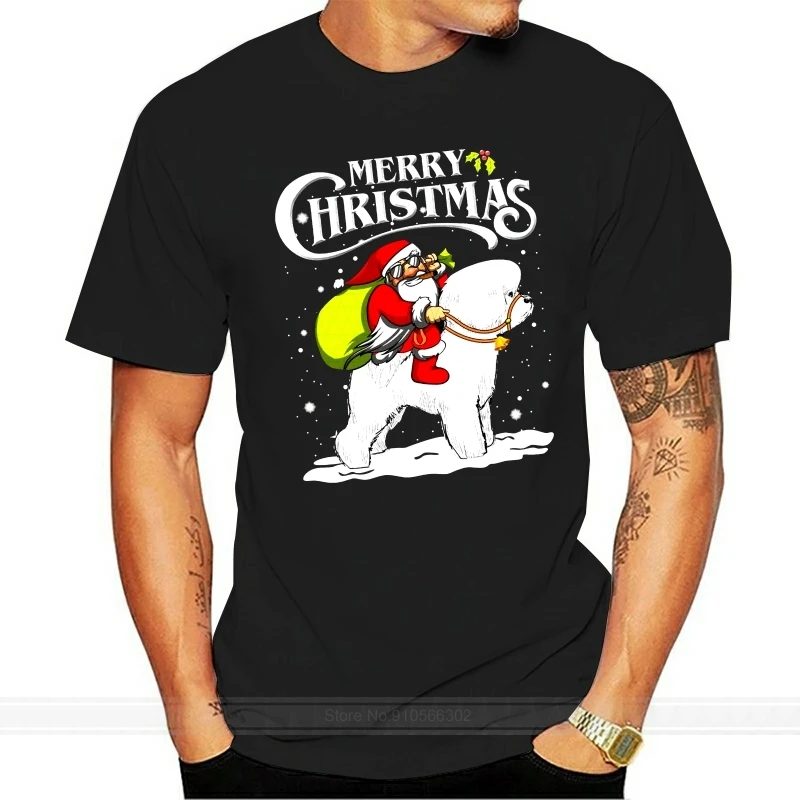 Bichon Frise Merry Christmas Santa T-Shirt Male Female Tee Shirt cotton tshirt men summer fashion t-shirt euro size
Bichon Frise Merry Christmas Santa T-Shirt Male Female Tee Shirt cotton tshirt men summer fashion t-shirt euro size