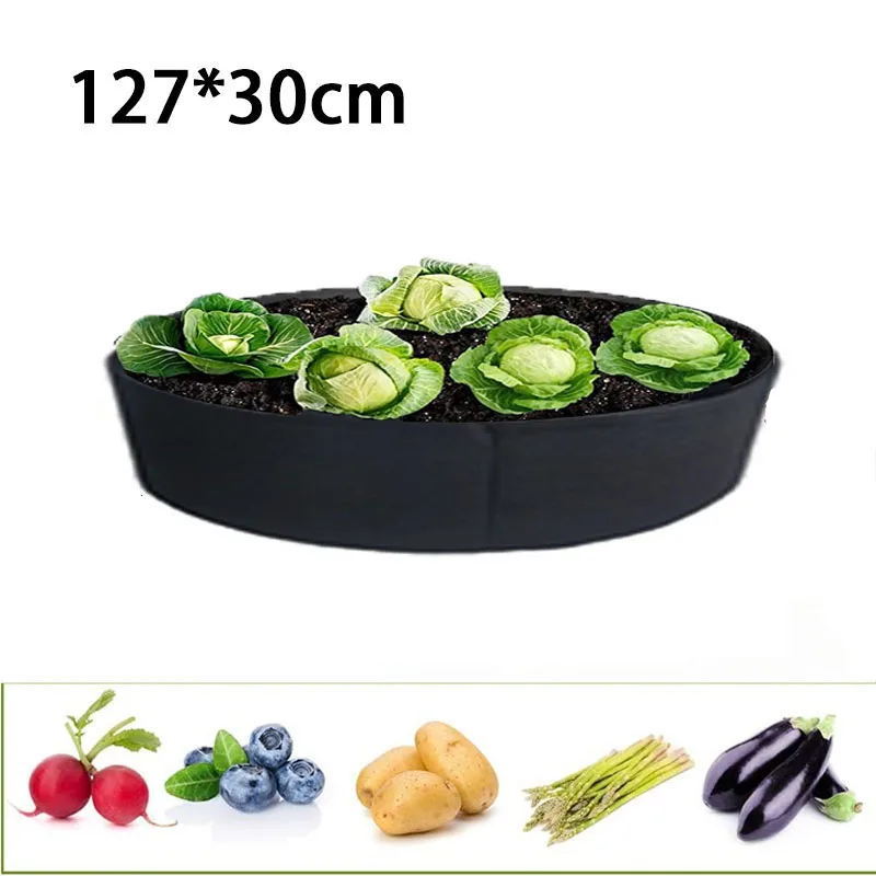 127x30cm large raised garden bed Flower grow bags plant pots growing accessories vegetable cultivation tools Non-Woven fabric Q1
127x30cm large raised garden bed Flower grow bags plant pots growing accessories vegetable cultivation tools Non-Woven fabric Q1