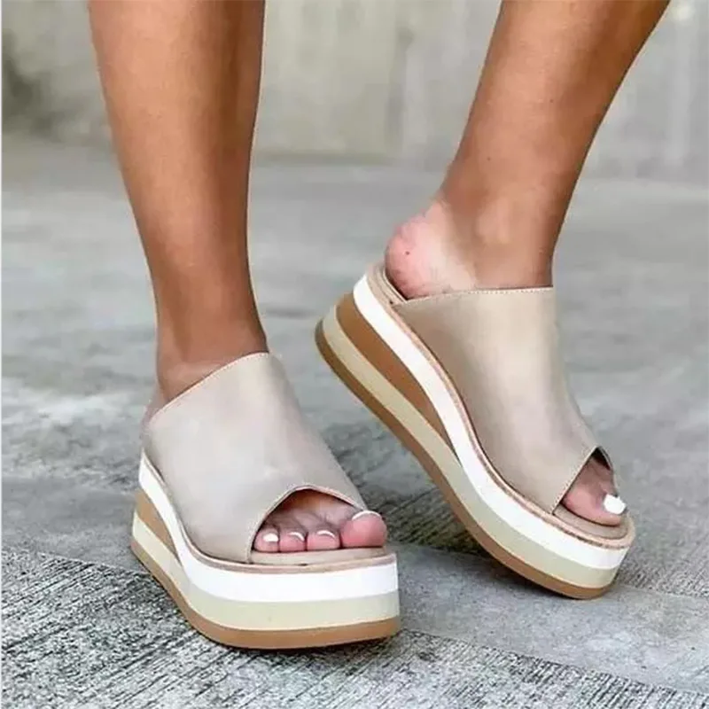 туфли на платформе обувь для женщин тапки сандалии женские 2021 полуботинки