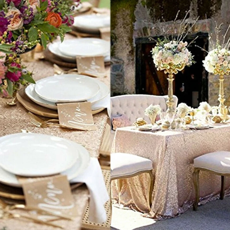 Banquet Party Wedding Glitter Adds Glamor And Sparkle Centerpiece Charming And Beautiful Rectangle Table Cloth Cover
Banquet Party Wedding Glitter Adds Glamor And Sparkle Centerpiece Charming And Beautiful Rectangle Table Cloth Cover