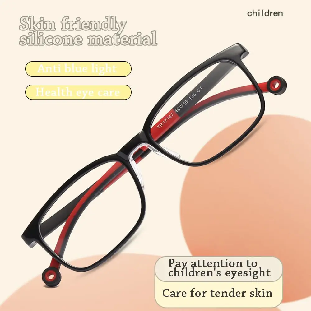 Boys Girls Eye Protection Portable Computer Kids Glasses Comfortable Eyeglasses Ultra Light Frame Anti-blue Light
Boys Girls Eye Protection Portable Computer Kids Glasses Comfortable Eyeglasses Ultra Light Frame Anti-blue Light