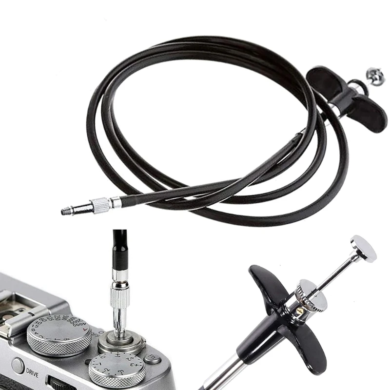 DXAB Threaded Release Cable Vibration-Free Shutter Release Cable Shutter Release Cable with Bulb-Lock Mechanical Shutter
DXAB Threaded Release Cable Vibration-Free Shutter Release Cable Shutter Release Cable with Bulb-Lock Mechanical Shutter