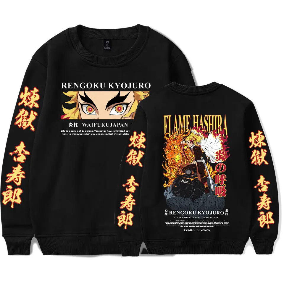 Demon Slayer Anime Hoodies Rengoku Kyoujurou Graphic Hoodie Men Women Pullover Kimetsu No Yaiba Crewneck Sweatshirt Harajuku
Demon Slayer Anime Hoodies Rengoku Kyoujurou Graphic Hoodie Men Women Pullover Kimetsu No Yaiba Crewneck Sweatshirt Harajuku