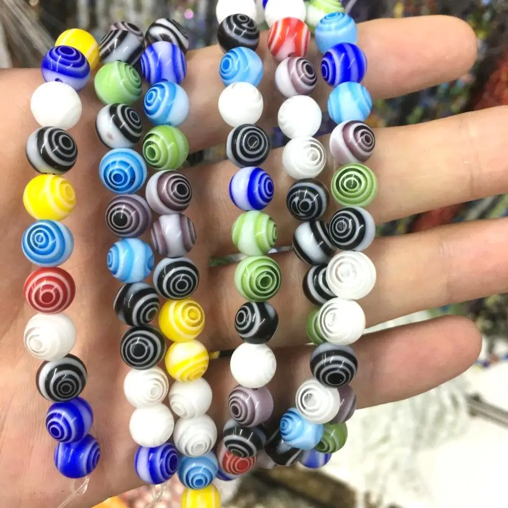 Glass Multicolor Round Bead Flower Threaded Beads Loose Beads For Jewelry Making DIY Bracelet Necklace Accessroeis DIY
Glass Multicolor Round Bead Flower Threaded Beads Loose Beads For Jewelry Making DIY Bracelet Necklace Accessroeis DIY