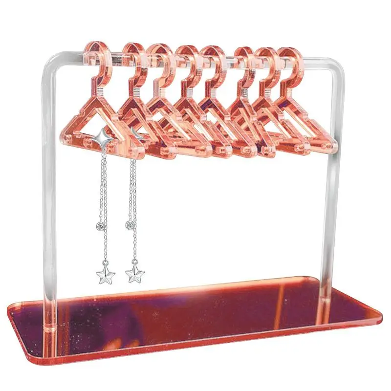 Jewelry Organizer Stand Earring Holder With Tray Clothes Hanger Style Earring Storage Rack Organizer Earring Organizer Display
Jewelry Organizer Stand Earring Holder With Tray Clothes Hanger Style Earring Storage Rack Organizer Earring Organizer Display