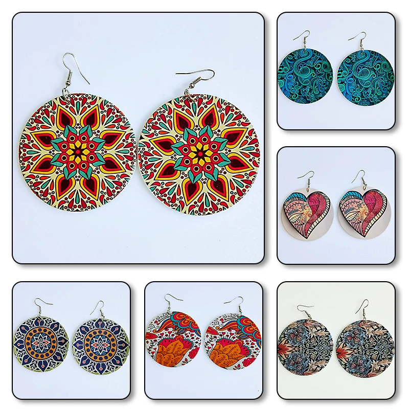 1PCS Vintage Nostalgic Style Earrings For Women Ethnic Style Round Ear Drop Jewelry
1PCS Vintage Nostalgic Style Earrings For Women Ethnic Style Round Ear Drop Jewelry