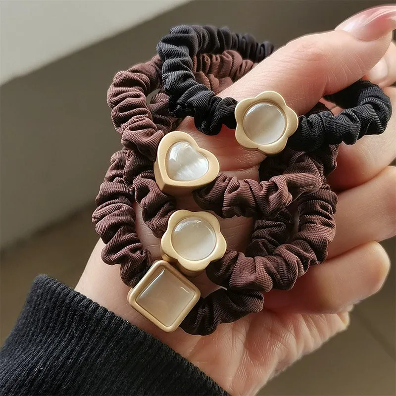 Exquisite Opal Rope Ball Head Small Intestine Hair Ring Hair Rope Headdress High Elastic Rubber Band Female Hair Accessories
Exquisite Opal Rope Ball Head Small Intestine Hair Ring Hair Rope Headdress High Elastic Rubber Band Female Hair Accessories