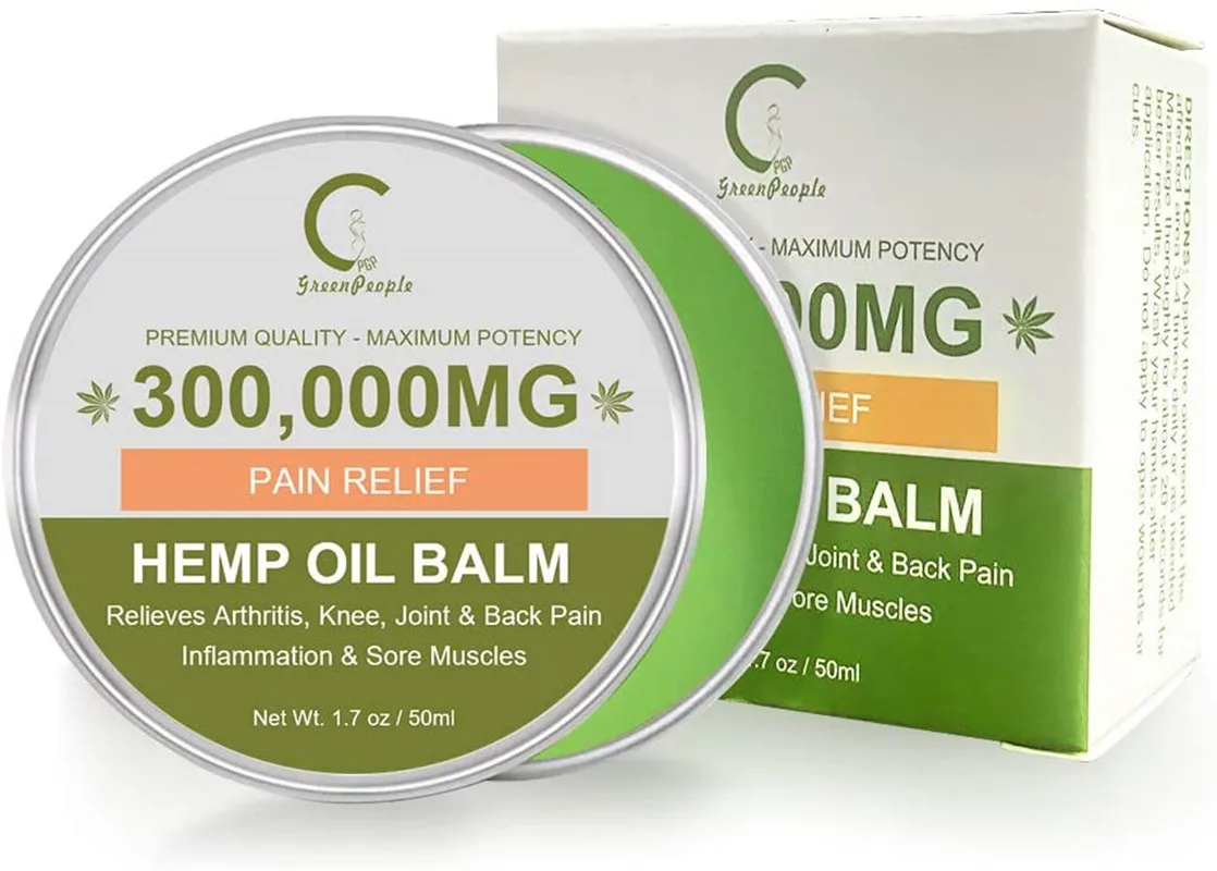 GPGP Greenpeople 50MLHemp Pain Relief Balm Pain Relief Cream for Relieve The Back Knees Hands Neck Shoulder Pain Muscle Soreness
GPGP Greenpeople 50MLHemp Pain Relief Balm Pain Relief Cream for Relieve The Back Knees Hands Neck Shoulder Pain Muscle Soreness